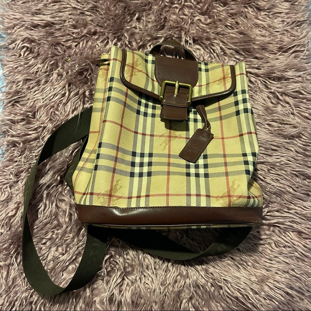 Vintage authentic Burberry Backpack
